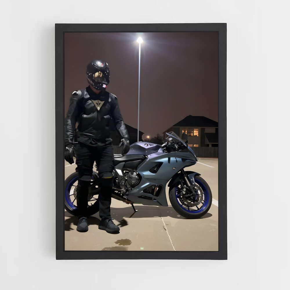 Poster Moto Ninja (vue 2)